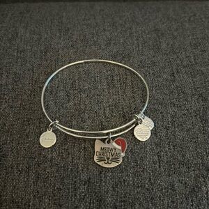 Alex and Ani Meowy Christmas Bracelet
